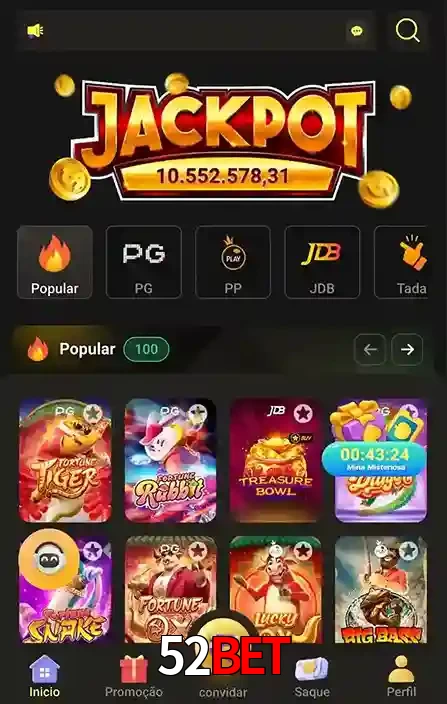 Promoções Especiais no 52bet App